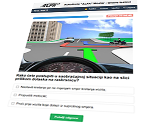 Online testovi - Autoškola 'ALFA' Mostar
